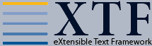 eXtensible Text Framework